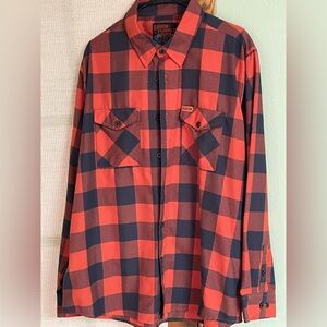 Dixxon Shirt Mens Extra Large THE KNUCK Heritage Skater Punk Lumberjack